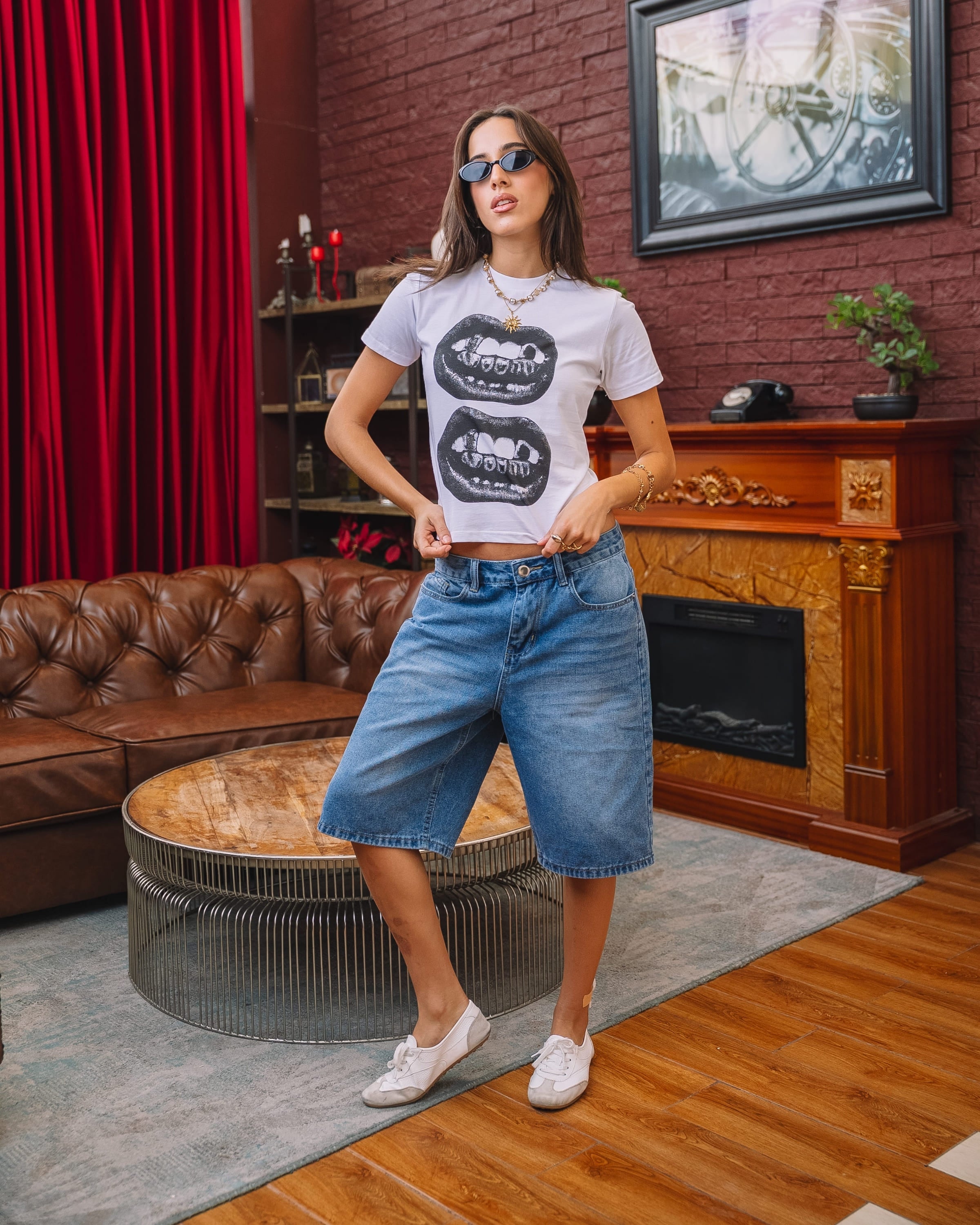 Double Grillz - Baby Tee – Mystic