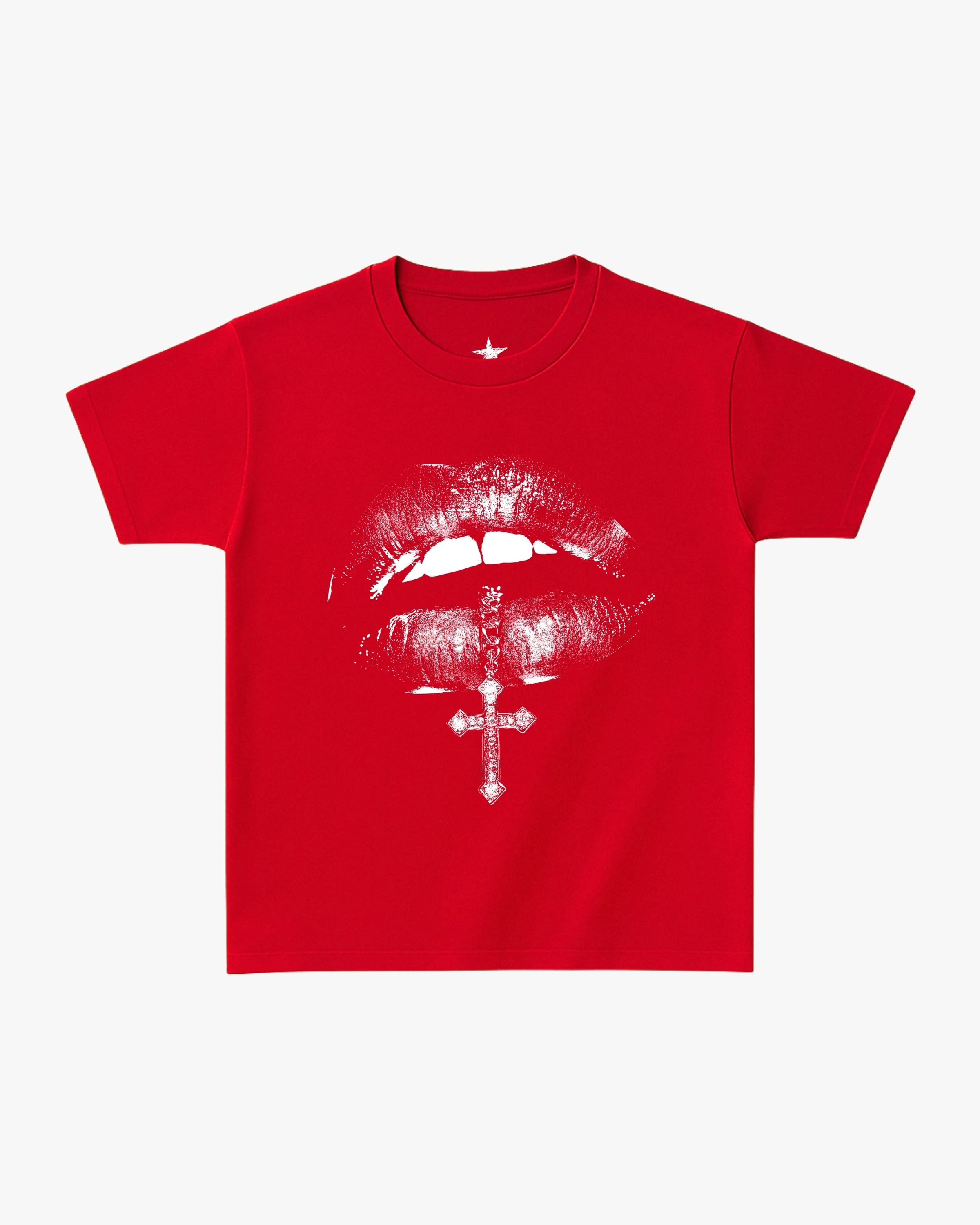 Blessed Kiss - Baby Tee – Mystic