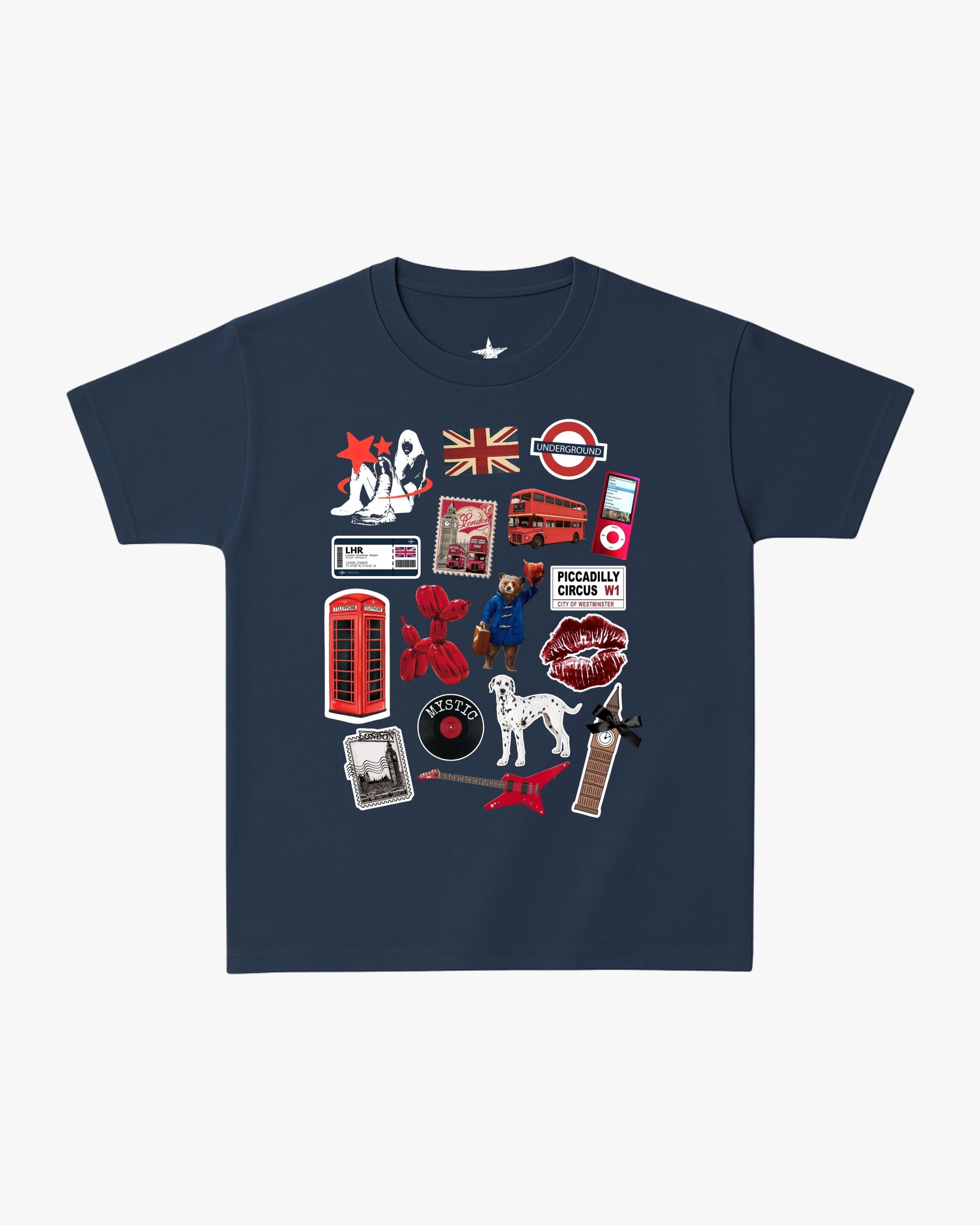 Piccadilly Crush - Baby Tee – Mystic