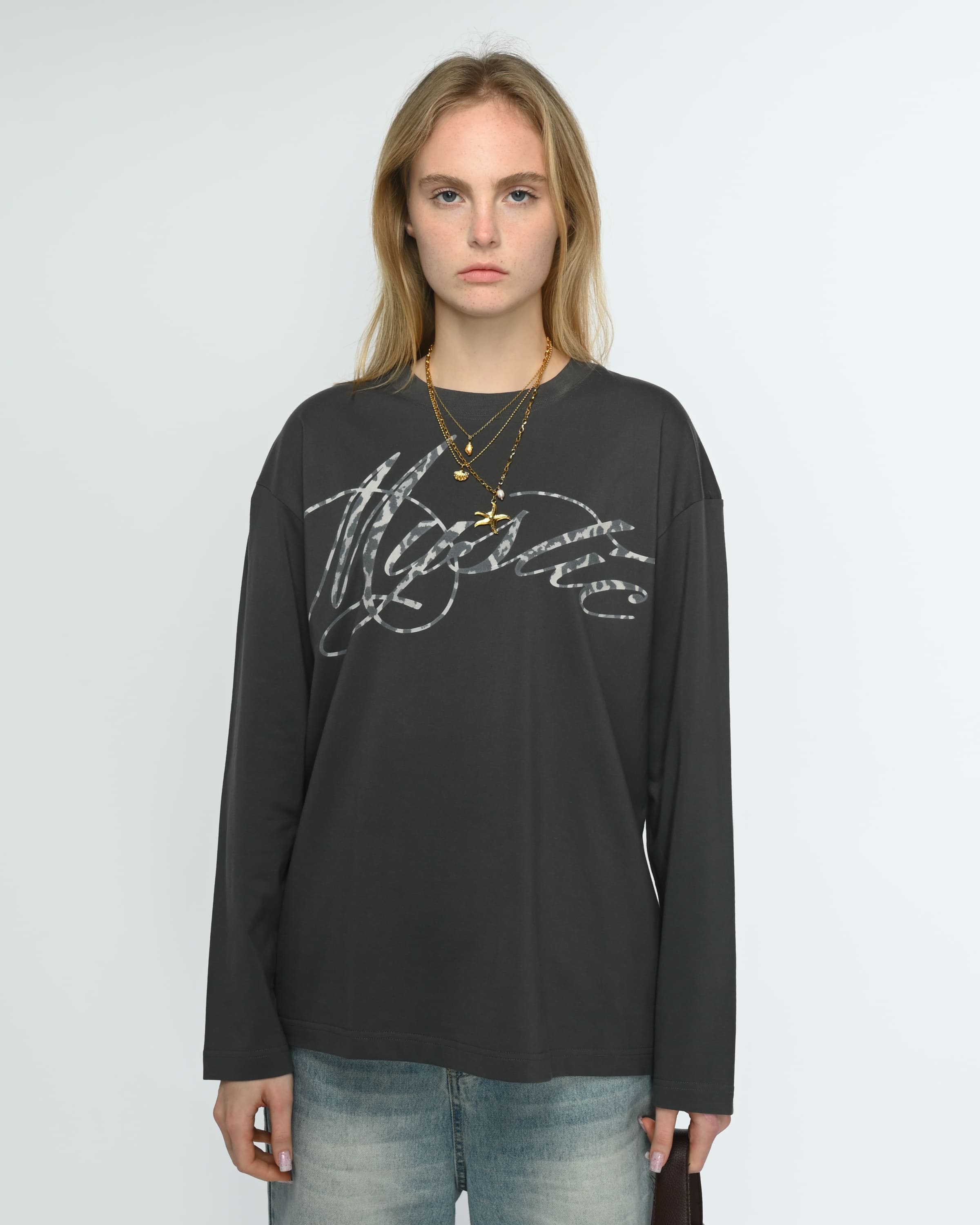 Leopard Signature Longsleeve – Mystic