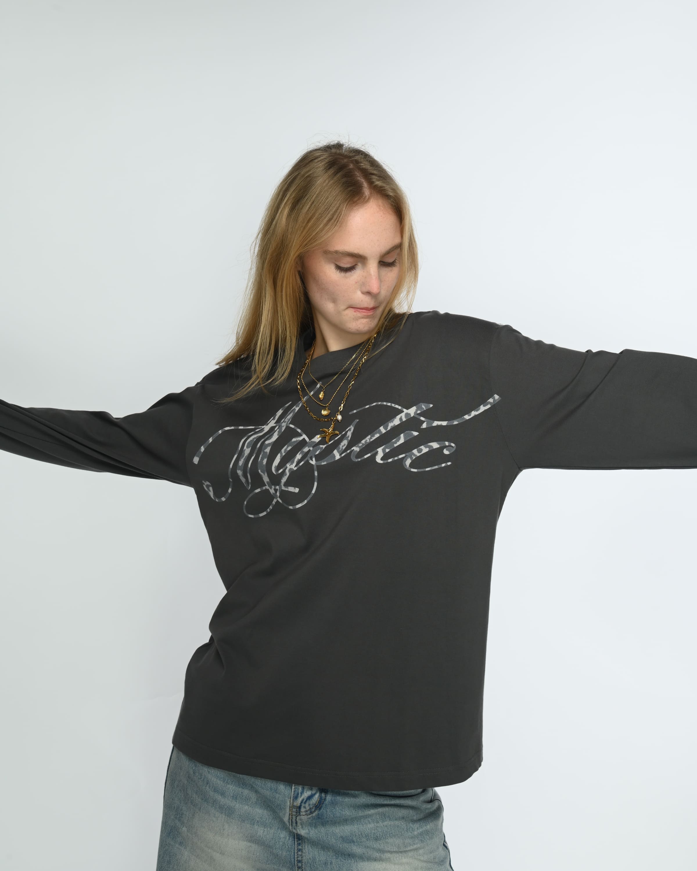 Leopard Signature Longsleeve – Mystic